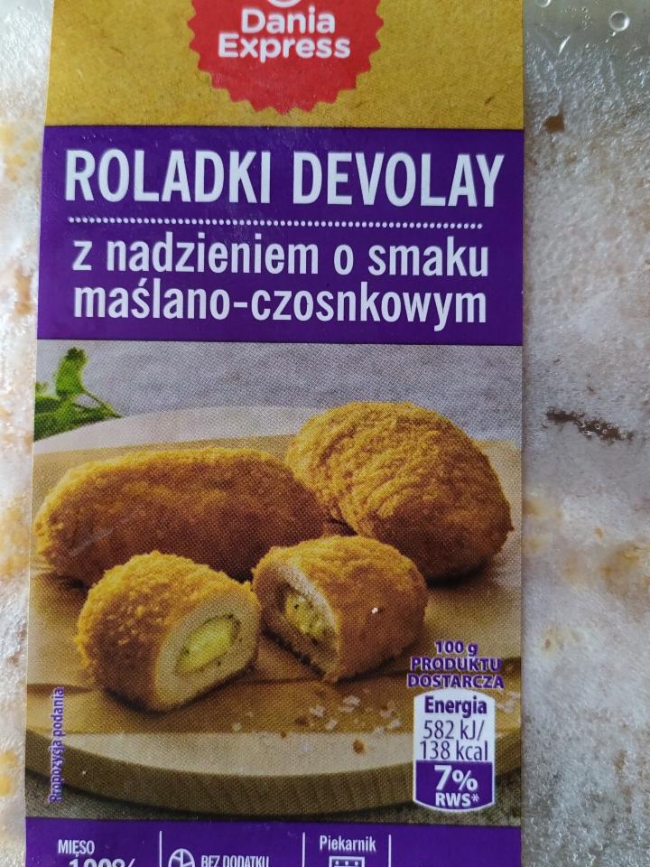 Fotografie - roladki devolay z nadzieniem o smaku maślano czosnkowym 