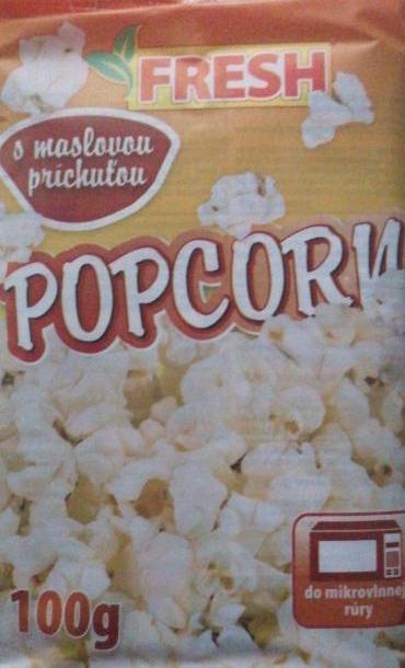 Fotografie - FRESH POPCORN maslový