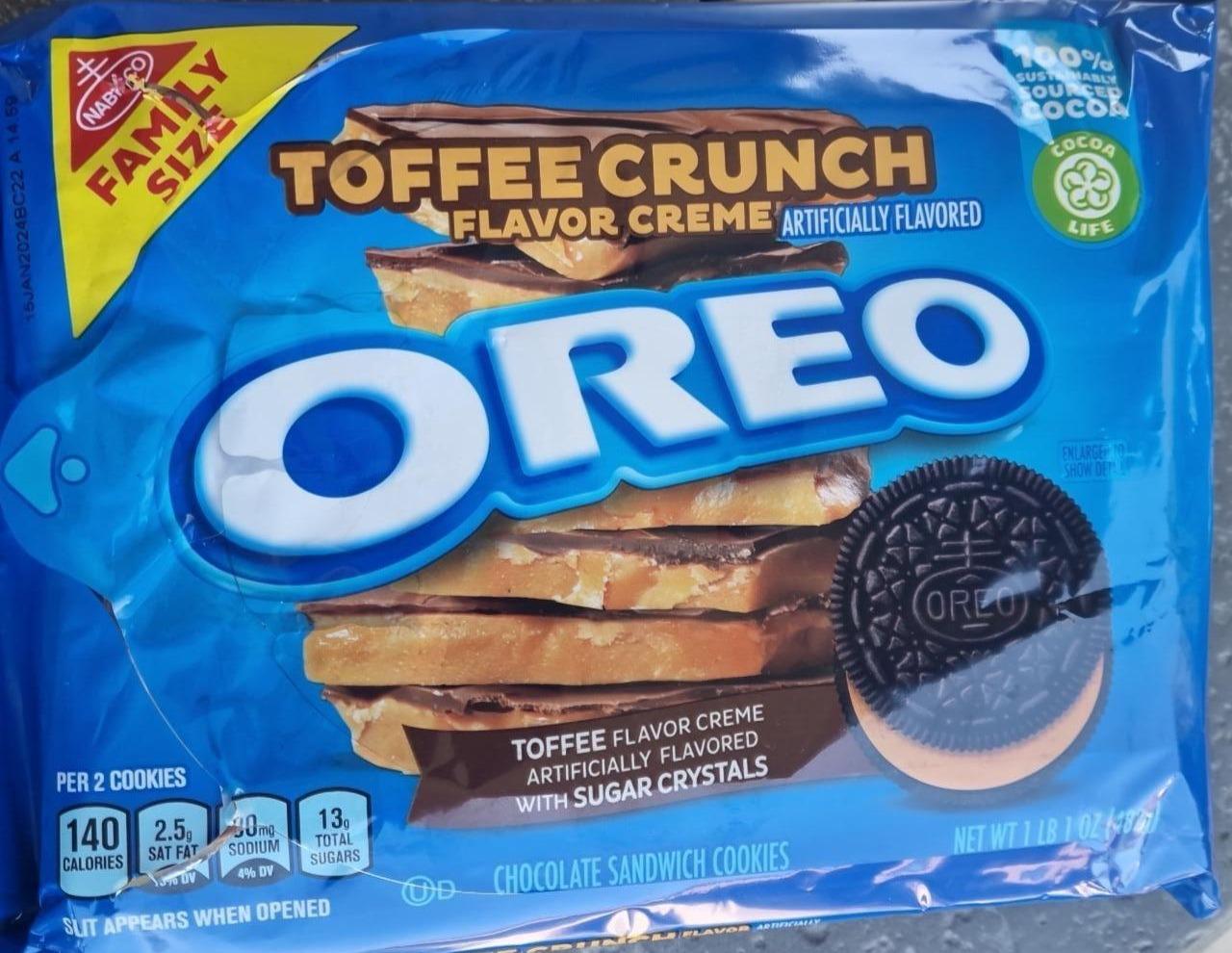 Fotografie - Oreo Toffee Crunch Flavor creme