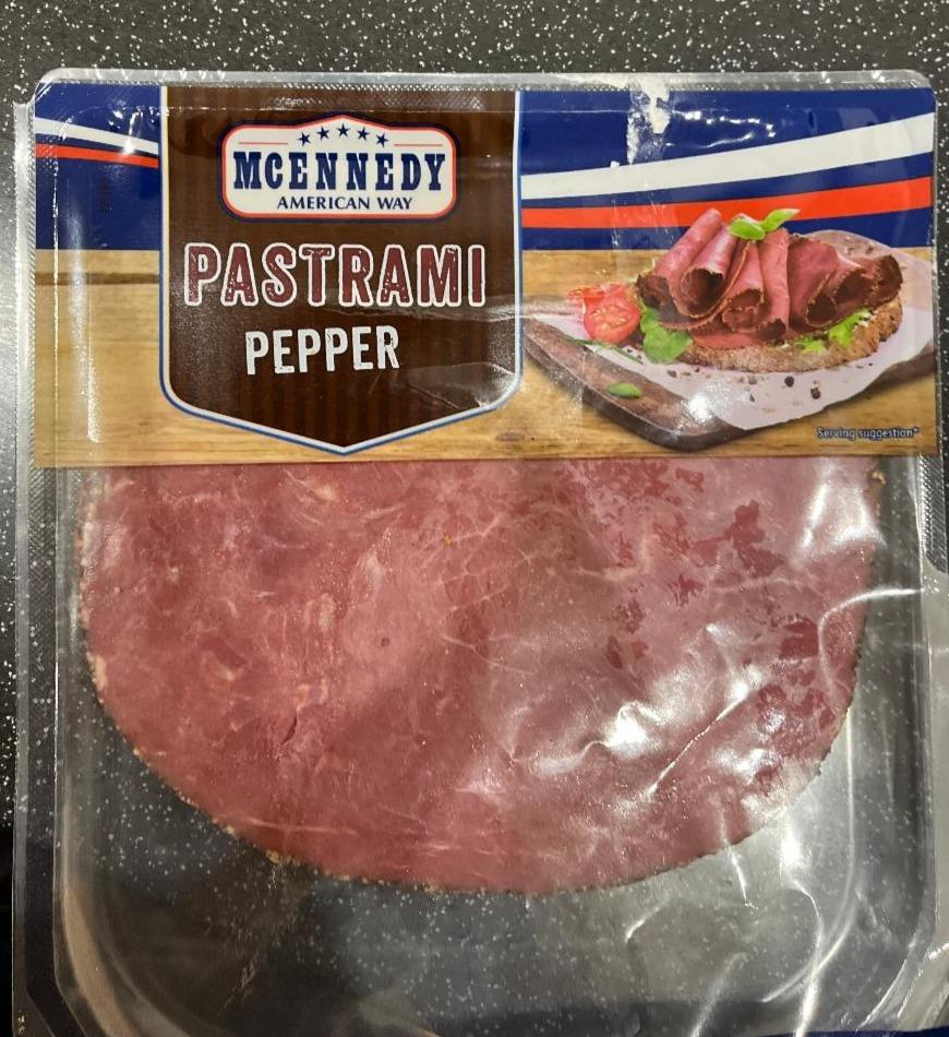 Pastrami pepper McEnnedy - kalórie, kJ a nutričné hodnoty