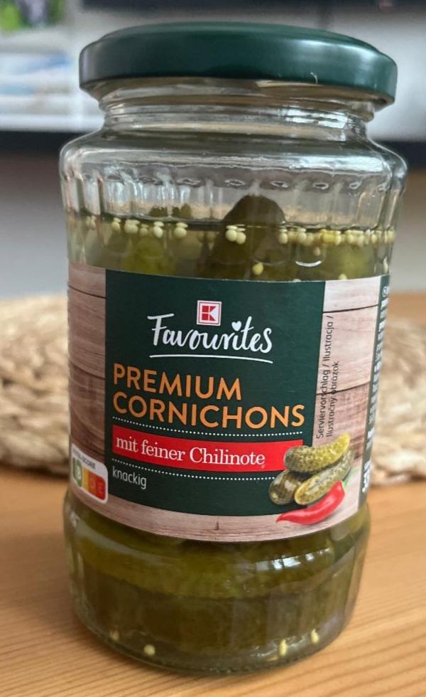 Fotografie - Premium cornichons mit feiner Chilinote K-Favourites