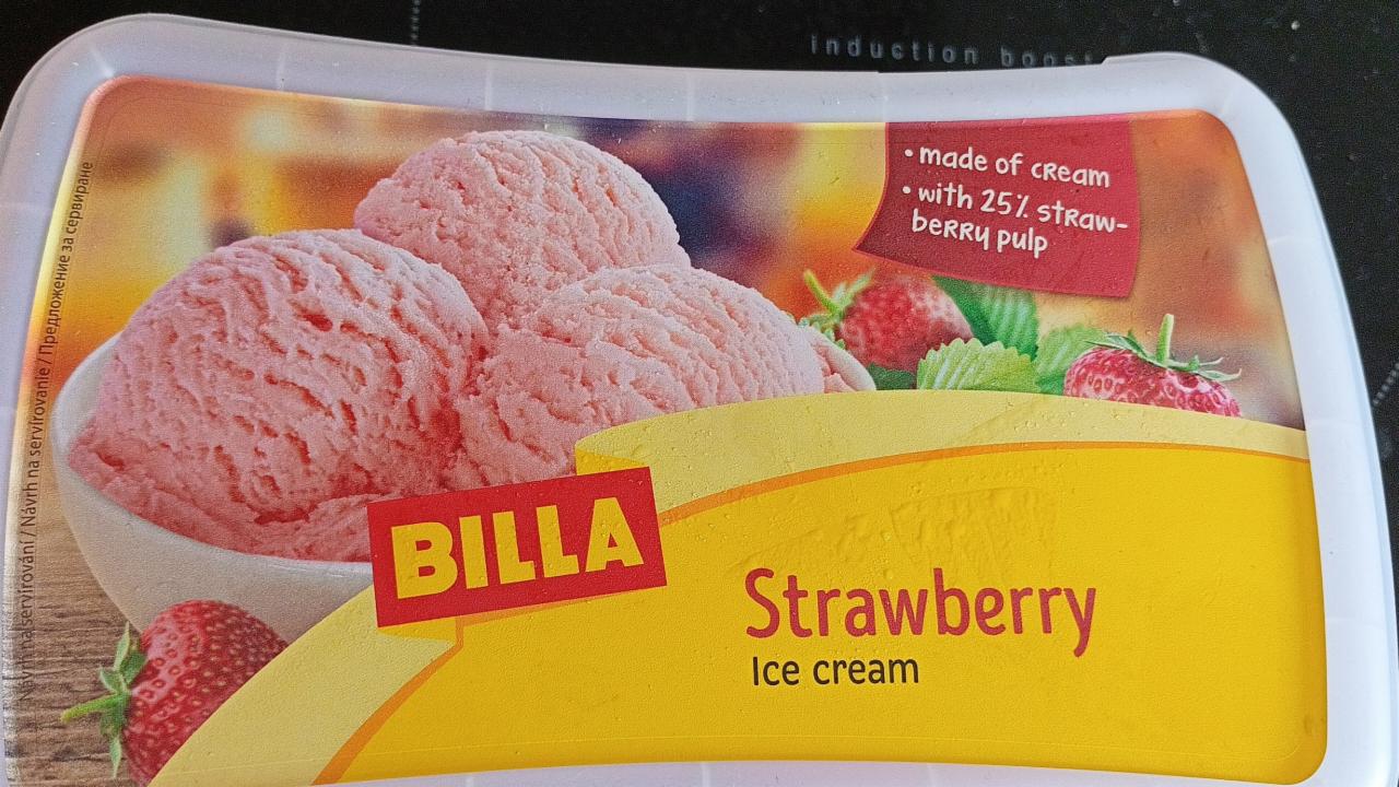 Fotografie - Strawberry Ice Cream Billa