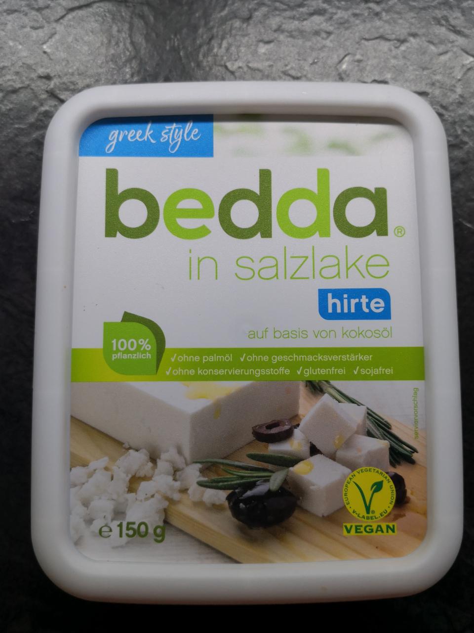 Fotografie - Vegan Bedda in salzlake Hirte greek style Billa AT