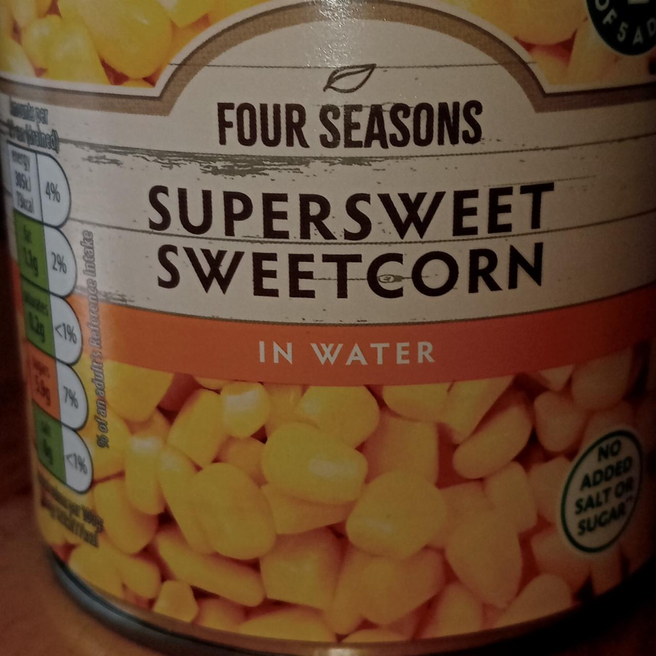 Fotografie - Supersweet Sweetcorn in water Four Seasons