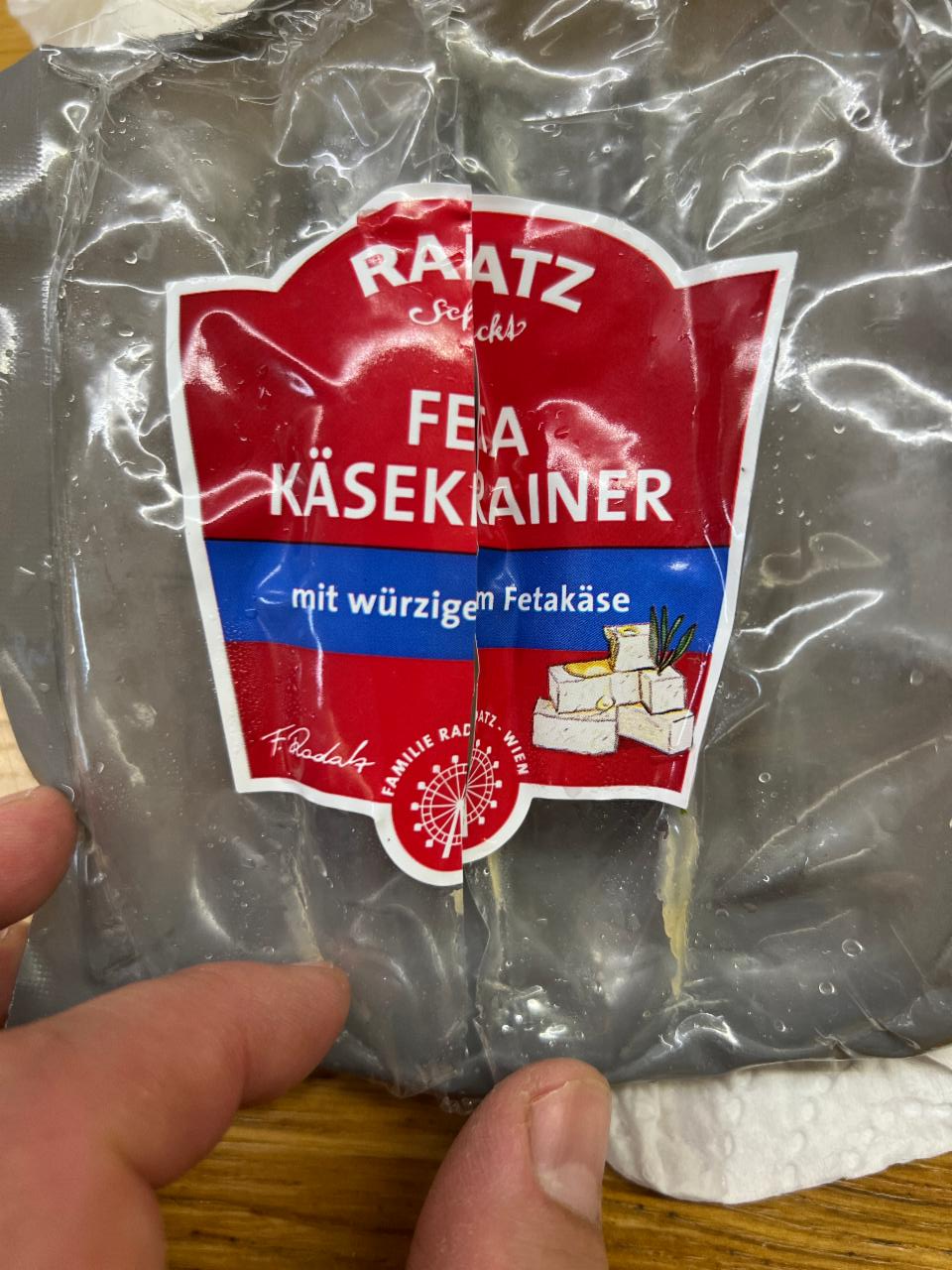 Fotografie - Feta Käsekrainer