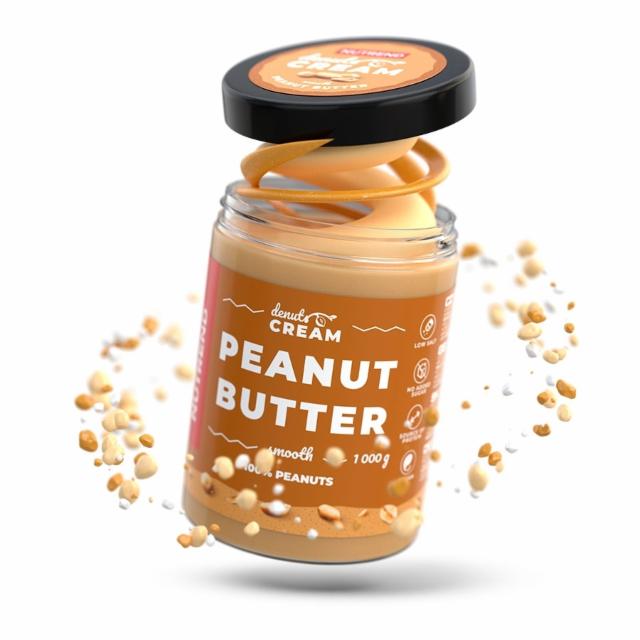Fotografie - Denuts cream peanut butter smooth Nutrend