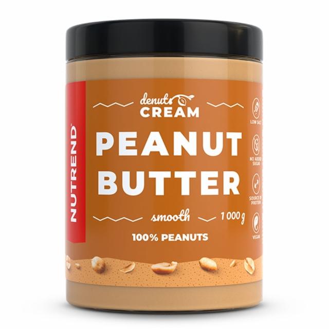 Fotografie - Denuts cream peanut butter smooth Nutrend