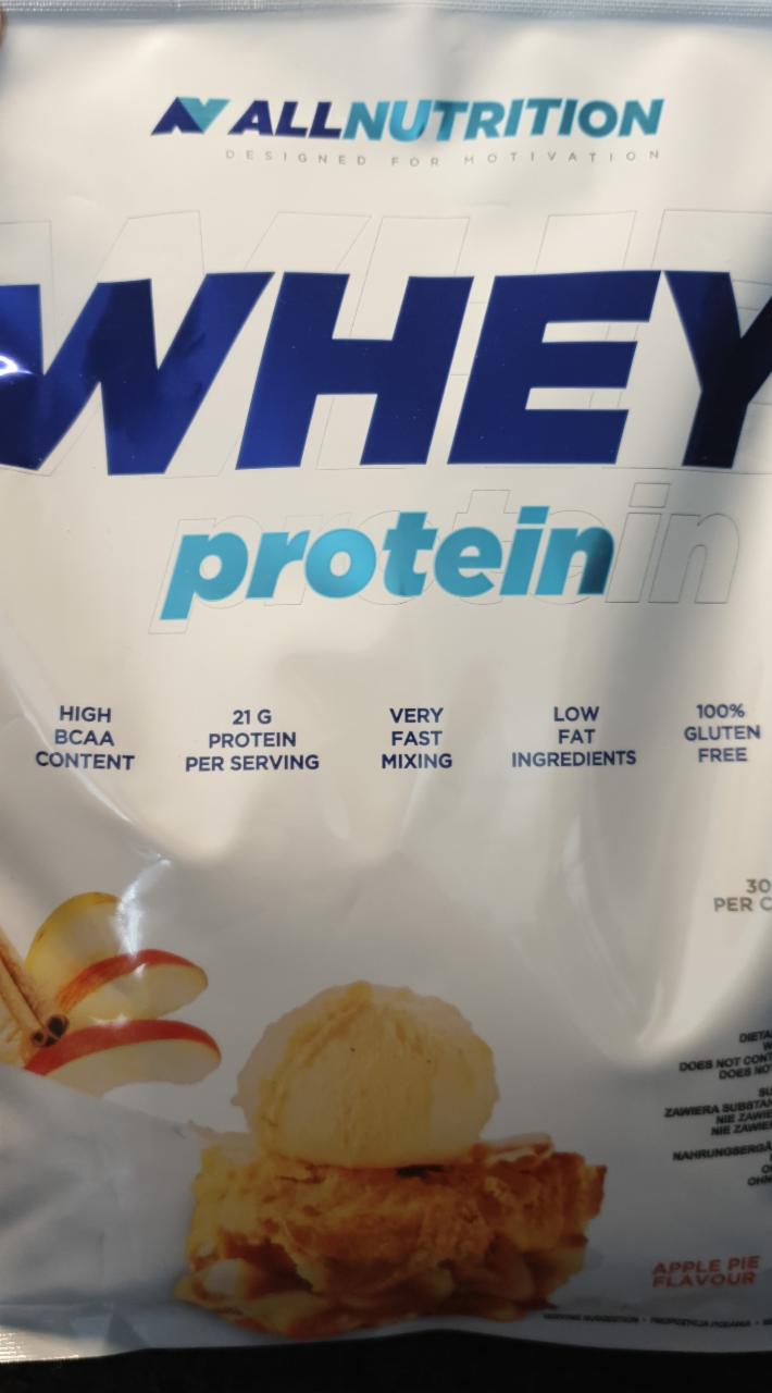 Fotografie - WHEY Protein APPLE PIE Allnutrition