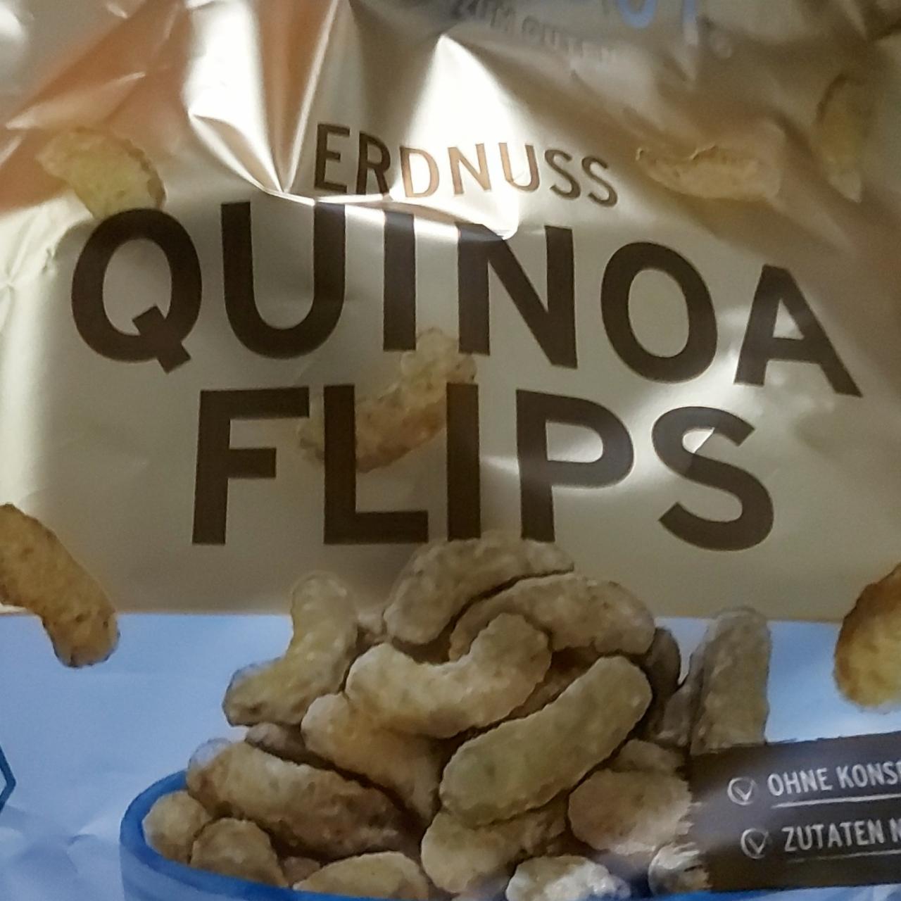 Fotografie - Erdnuss Quinoa flips