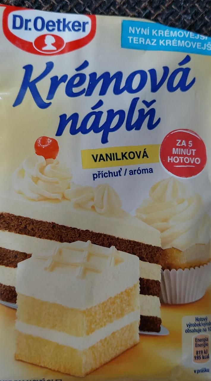 Fotografie - Krémova napln