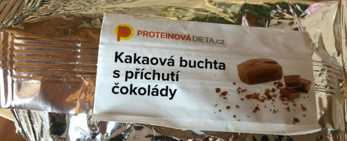 Fotografie - kakaová buchta s příchutí čokolády Proteinová dieta