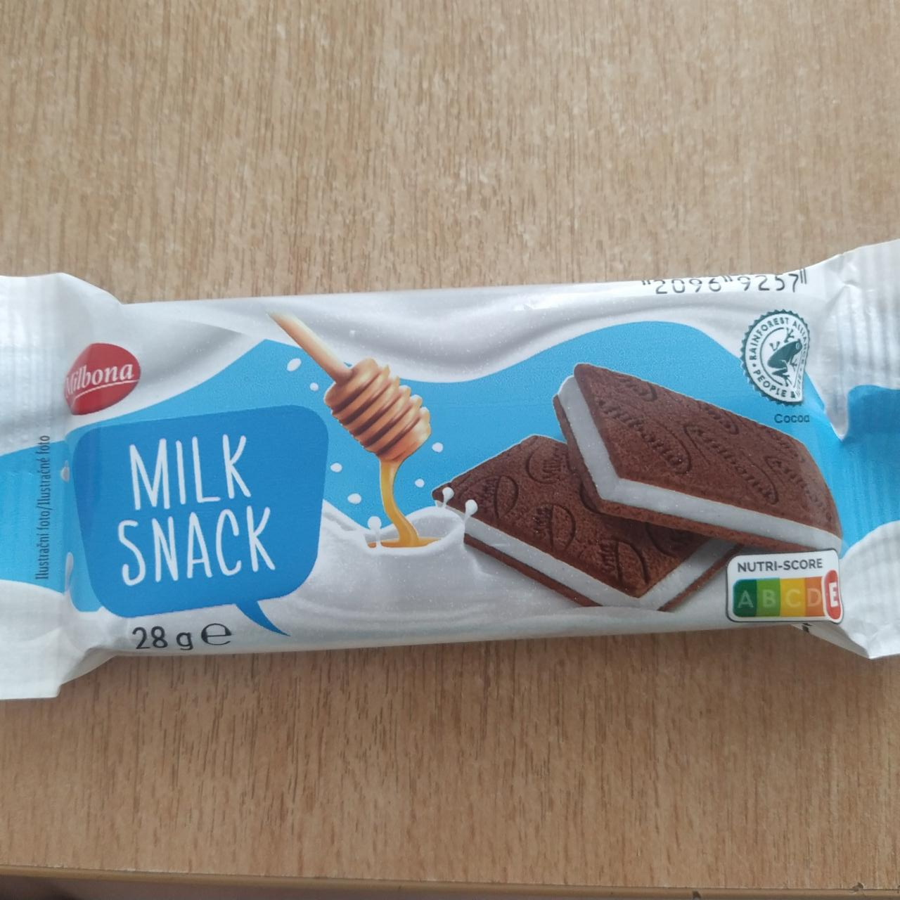 Fotografie - Milk Snack Milbona
