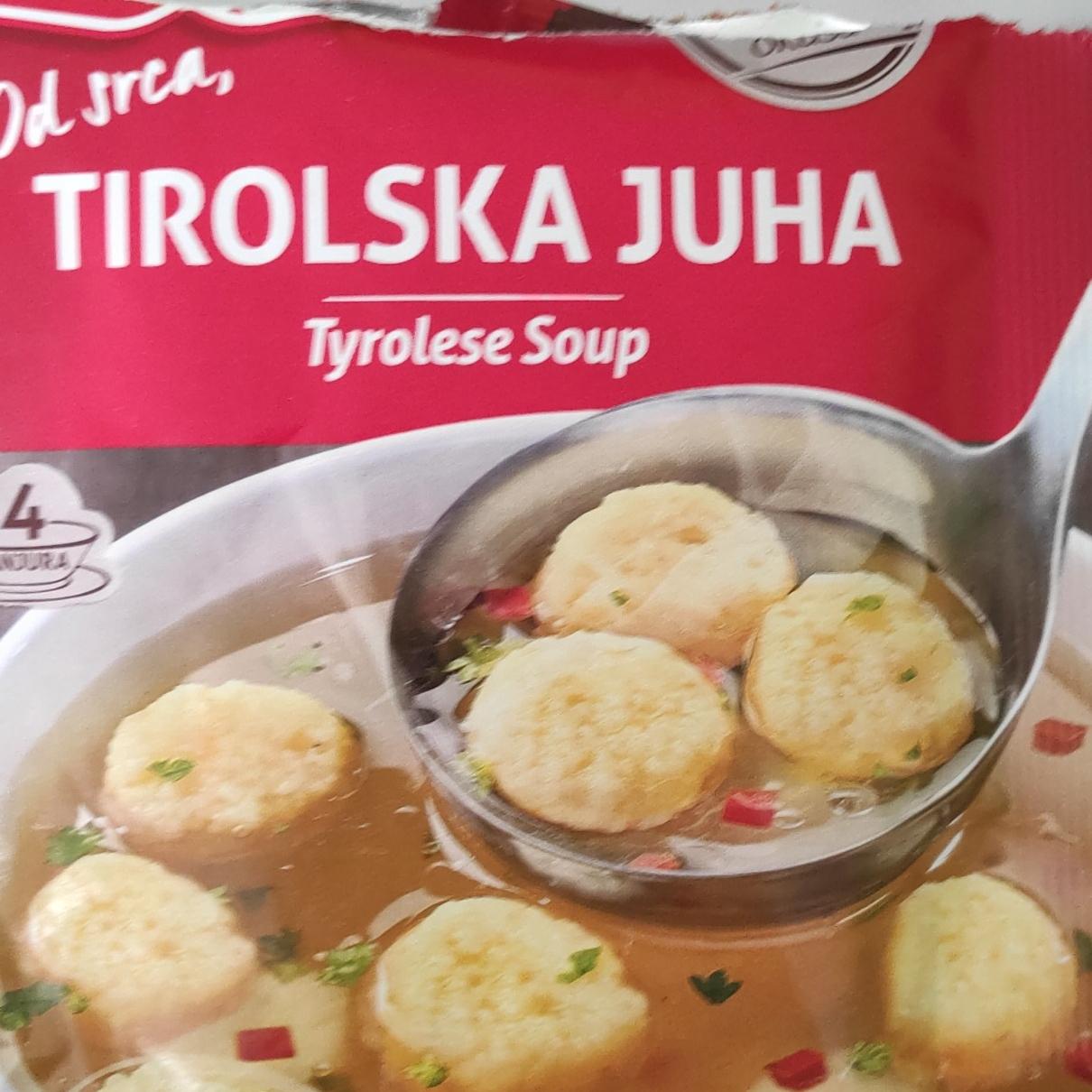 Fotografie - tirolska juha