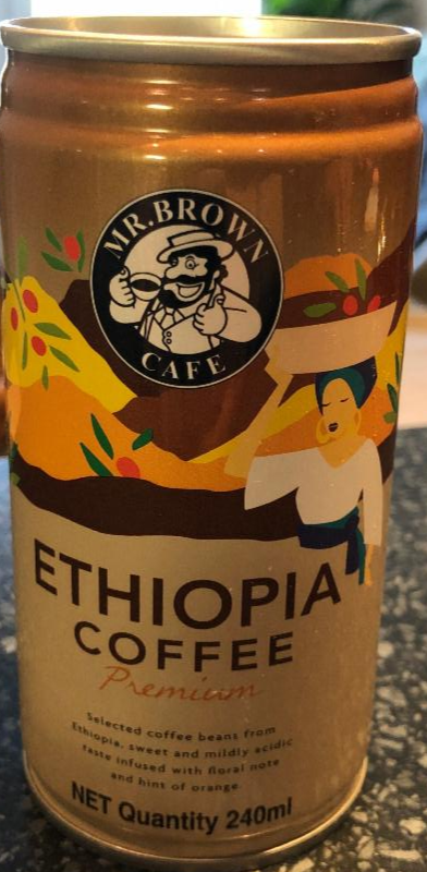 Fotografie - Ethiopia coffee Mr.Brown