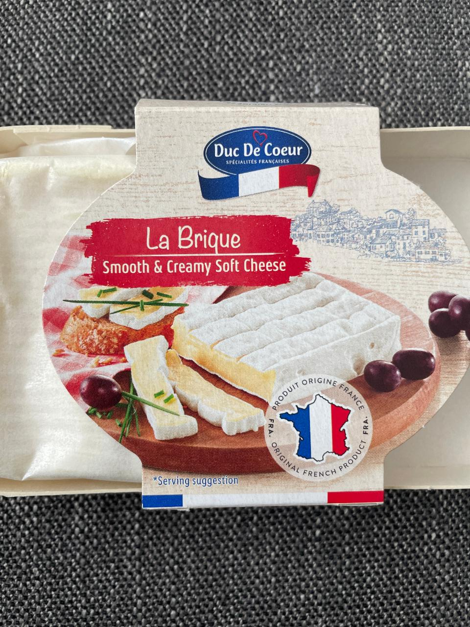 Fotografie - La Brique Smooth & Creamy Soft Cheese Duc De Coeur