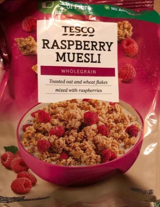 Fotografie - Raspberry Muesli Wholegrain Tesco