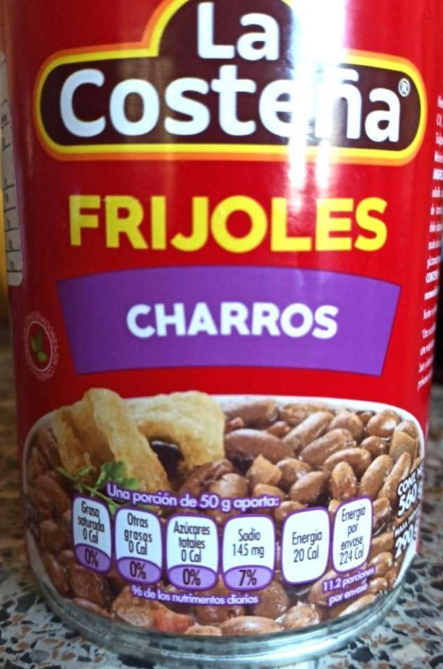 Fotografie - Frijoles charros (fazole pinto charros) La Costeňa