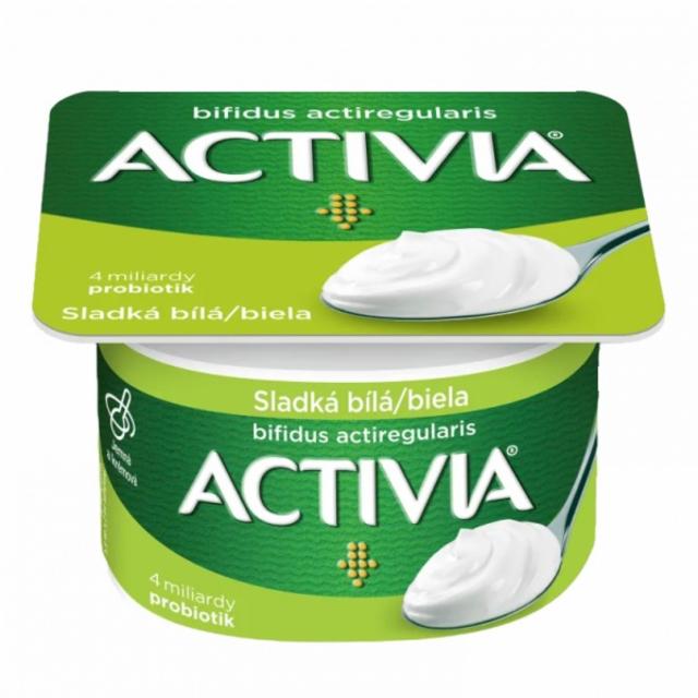 Fotografie - Activia sladká biela Danone