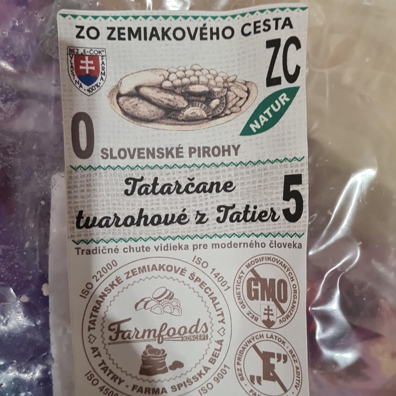 Fotografie - Tatarčane tvarohové z Tatier Farmfoods