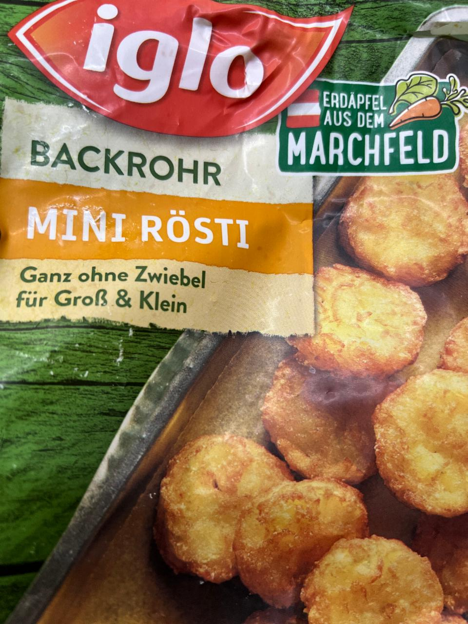 Fotografie - iglo backrohr mini rösti