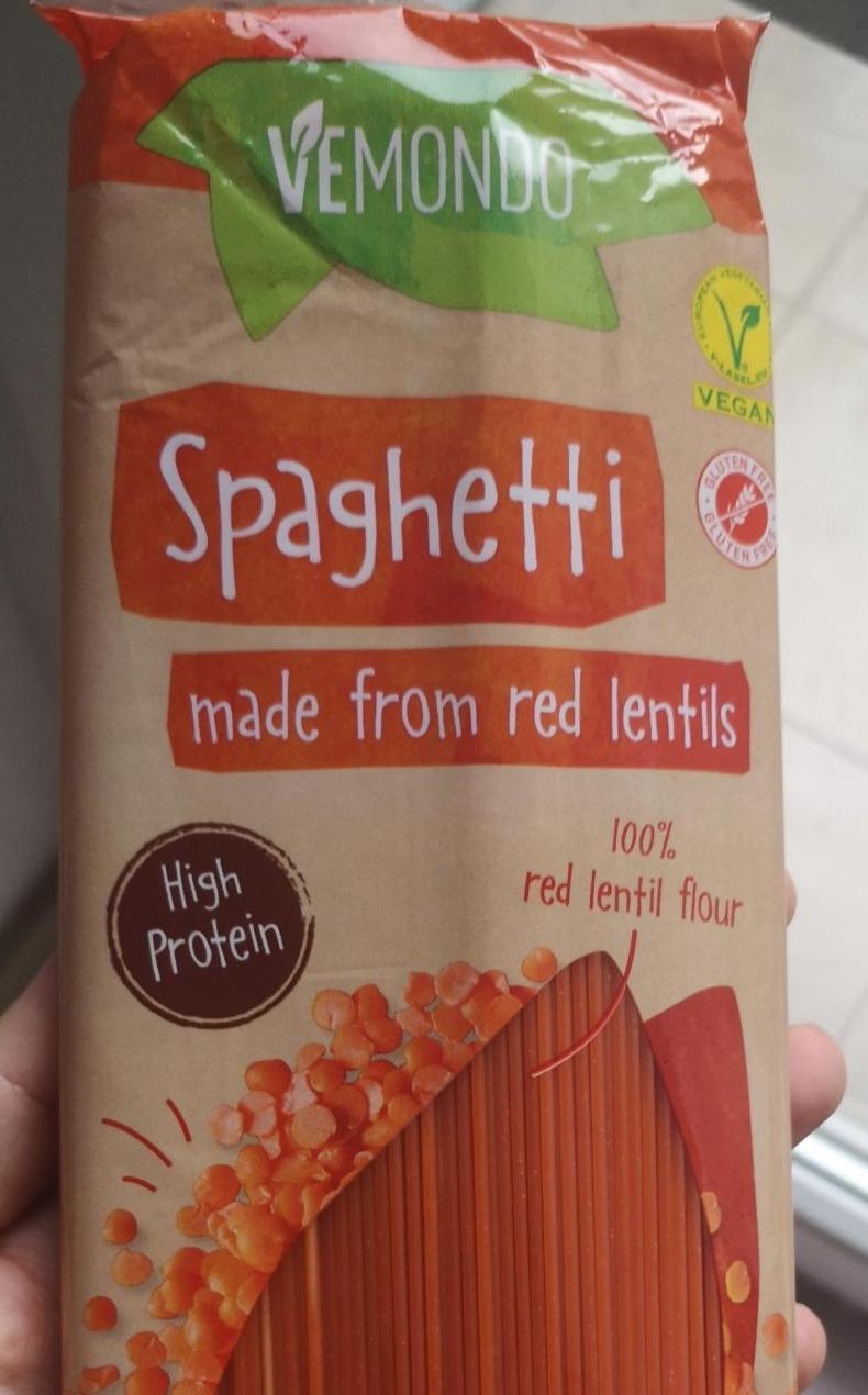 Fotografie - Spaghetti made from red lentils Vemondo