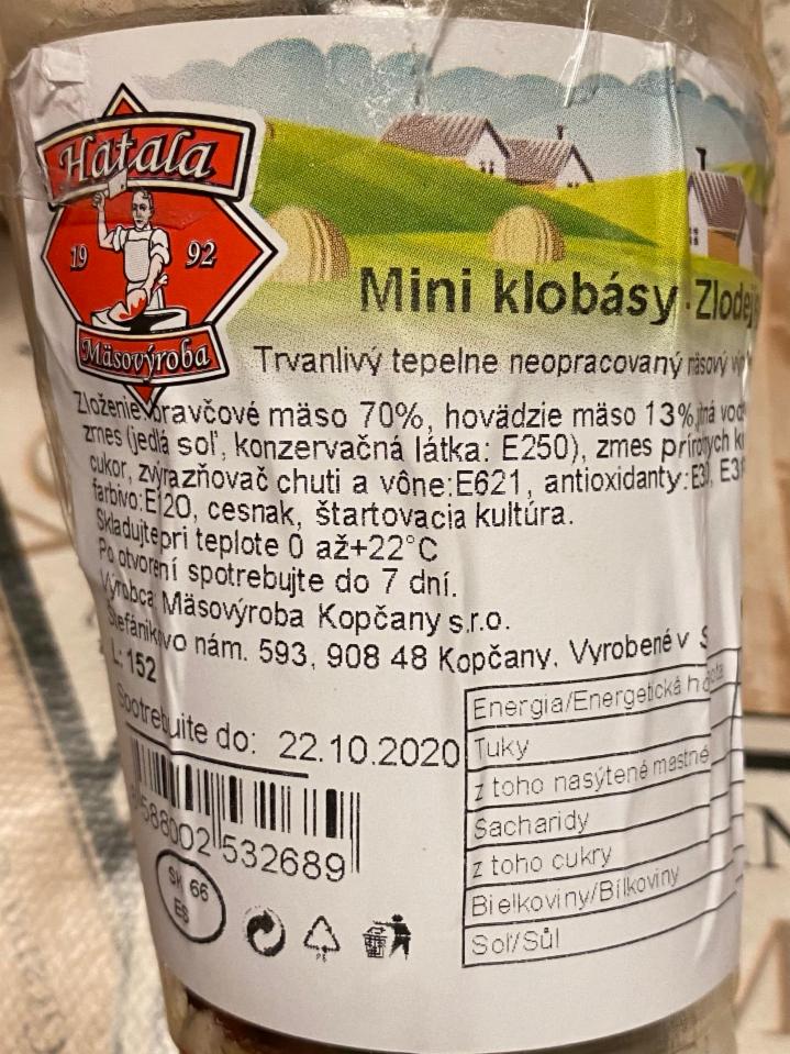 Fotografie - Mini klobásy - Zlodejky