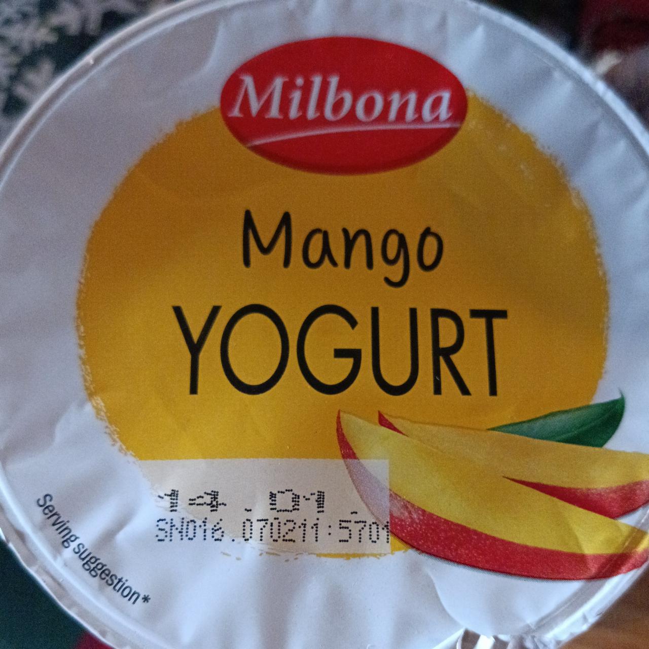 Fotografie - Mango Yogurt Milbona