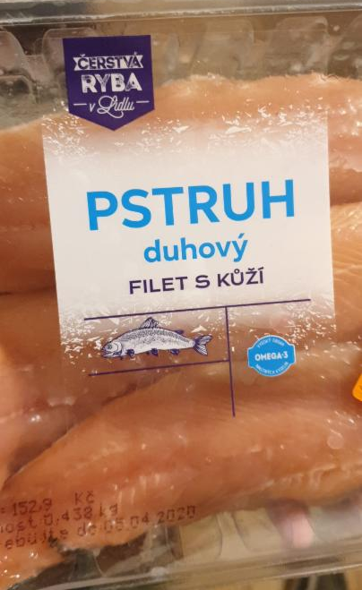 Fotografie - Pstruh duhový Filet s kůží