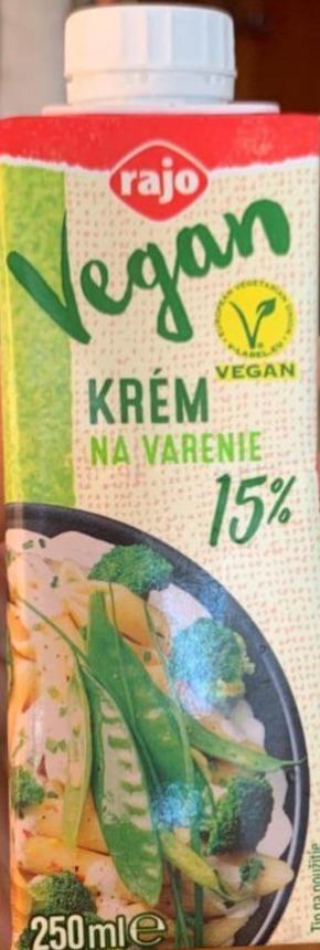 Fotografie - Krém na varenie 15% Rajo Vegan