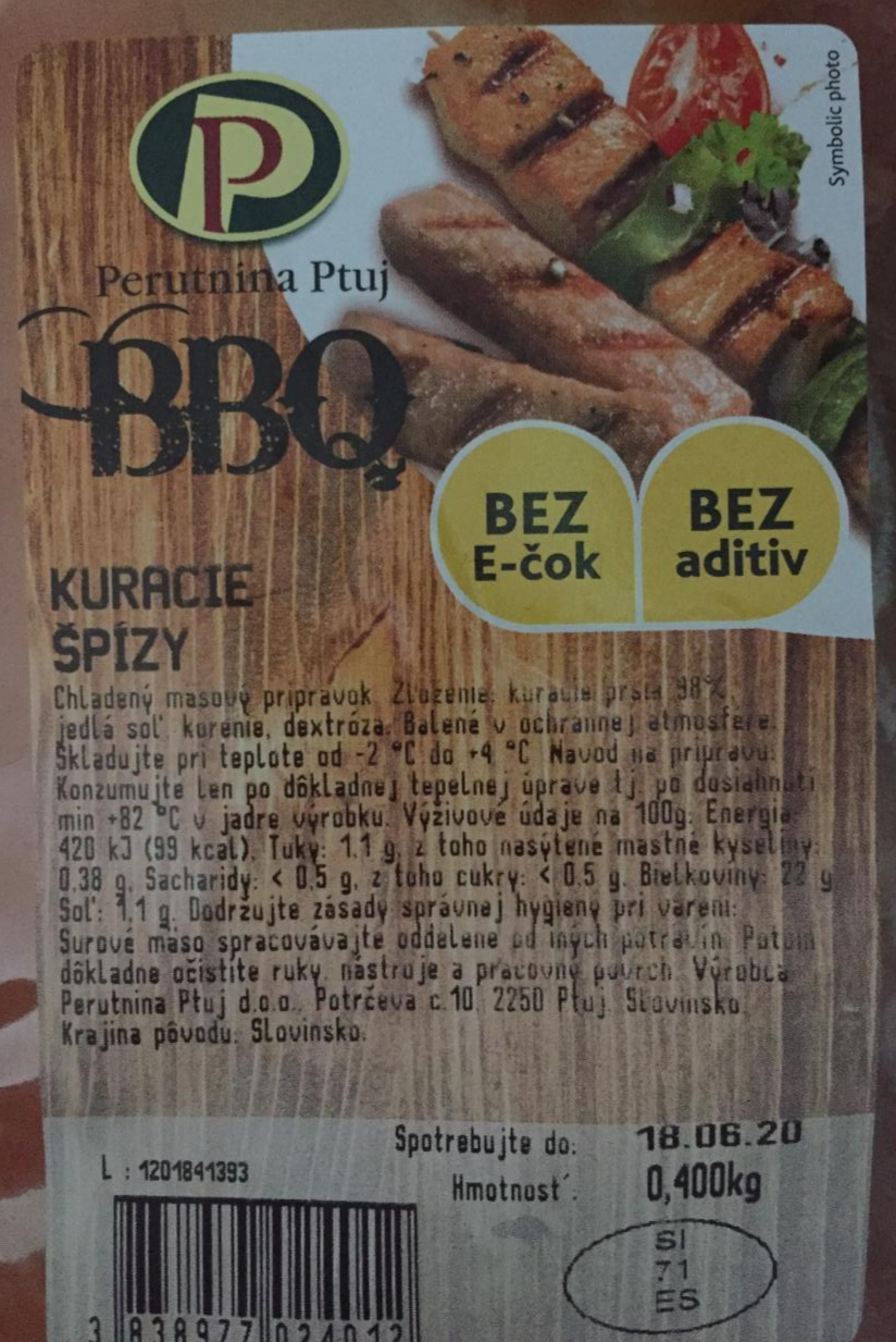 Fotografie - Kuracie špízy BBQ