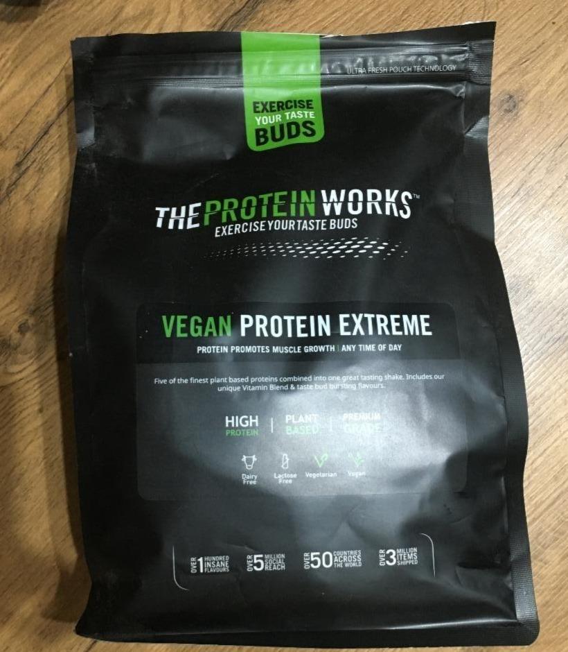 Fotografie - Vegan protein extreme Chocolate silk The Proteinworks