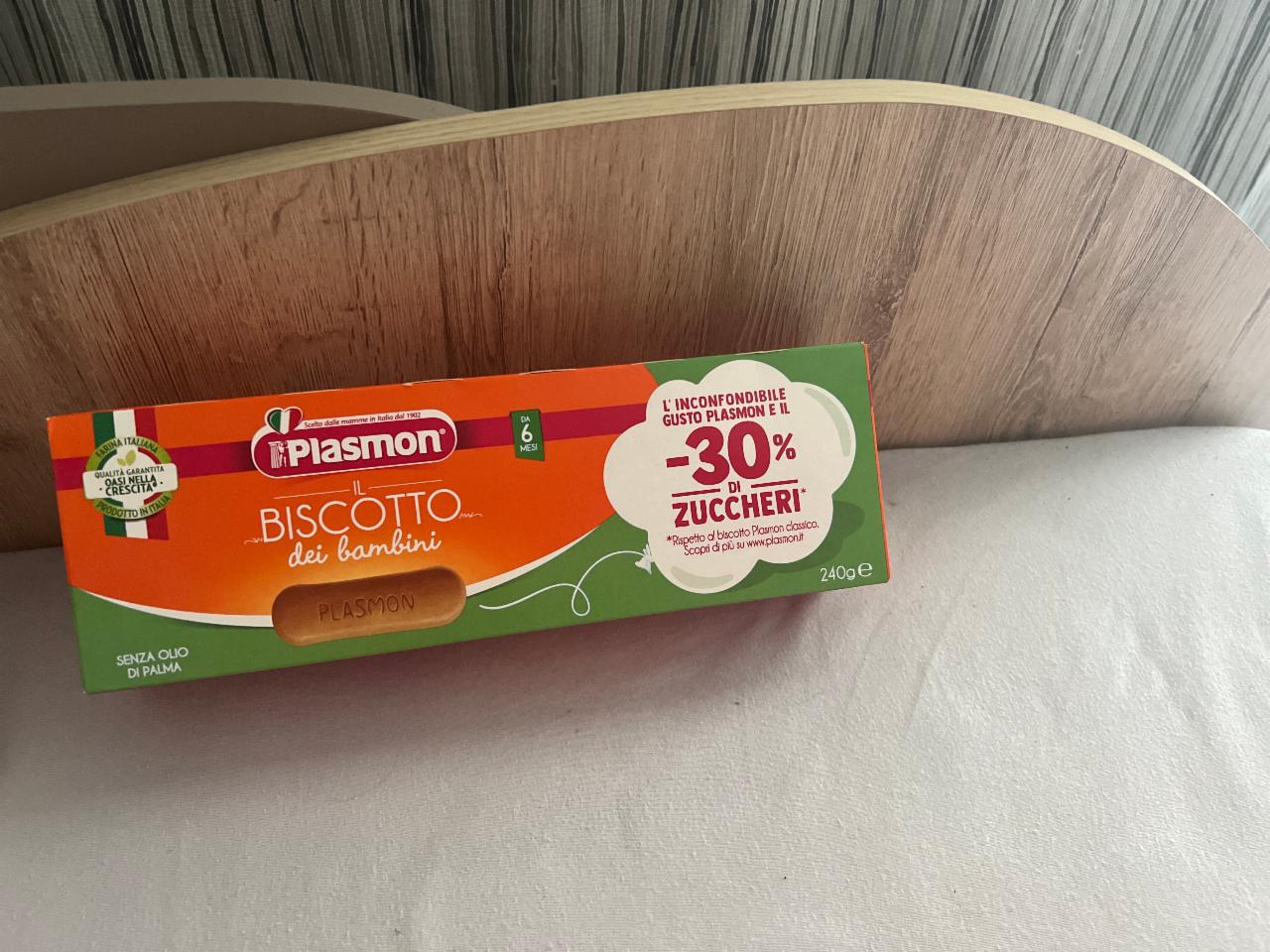 Fotografie - Plasmon biscotto 30%menej cukru