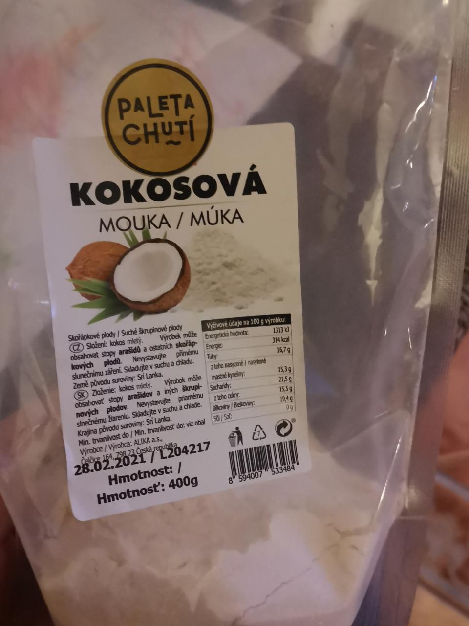 Fotografie - Kokosová múka Paleta chutí