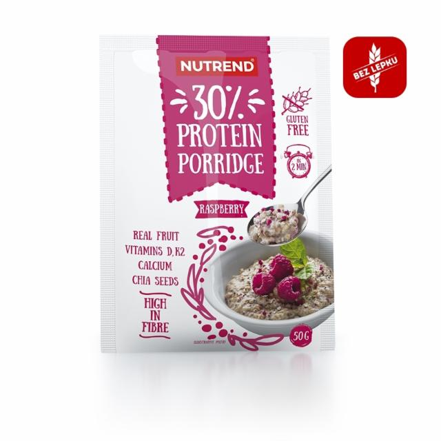 Fotografie - Nutrend 30% protein porridge raspberry