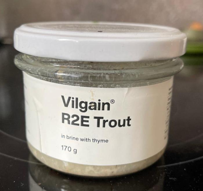 Fotografie - R2E Trout in brine with thyme Vilgain