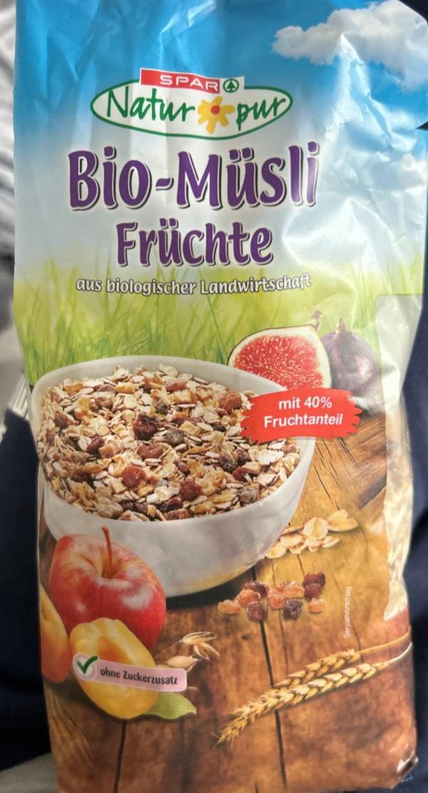 Fotografie - Bio-Müsli Früchte Spar Natur pur