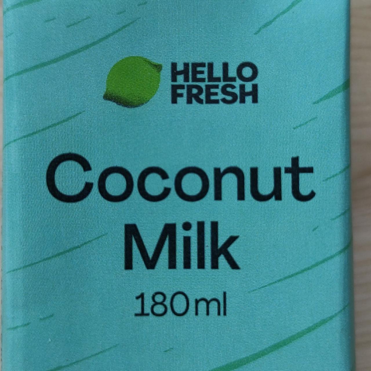 Fotografie - Coconut Milk Hello fresh