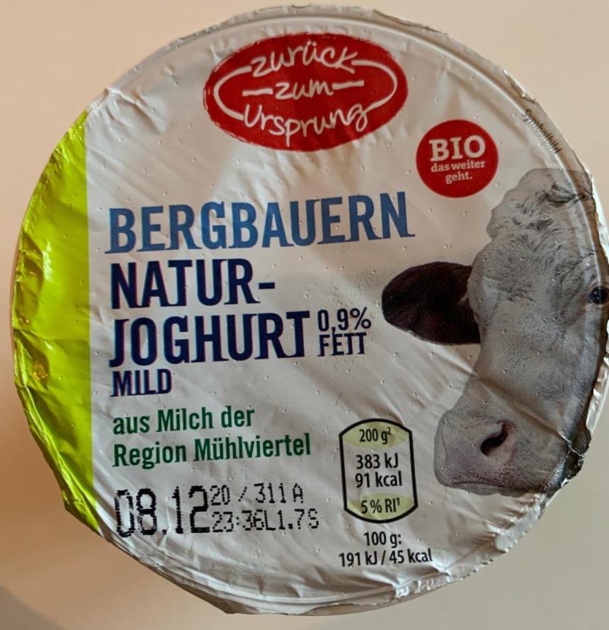 Fotografie - Natur-Joghurt mild BERGBAUERN 0,9% Fett