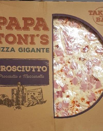 Fotografie - Papa Toni's pizza gigante Prosciutto 850g