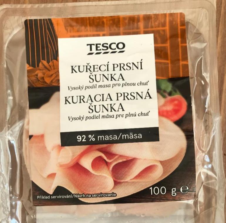 Fotografie - kuracia prsná šunka tesco