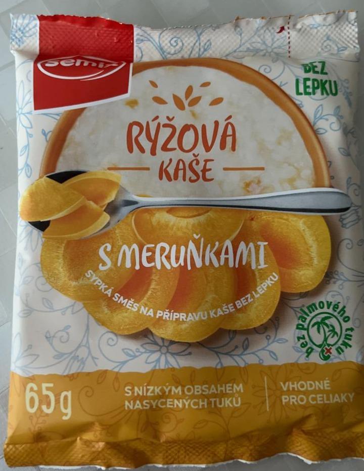 Fotografie - Rýžová kaše s meruňkami Semix
