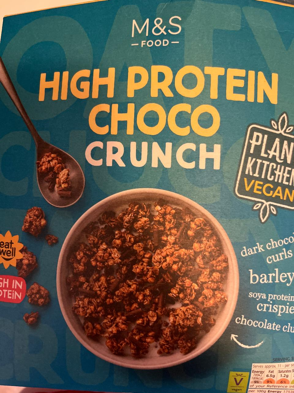 Fotografie - High protein Choco crunch M&S