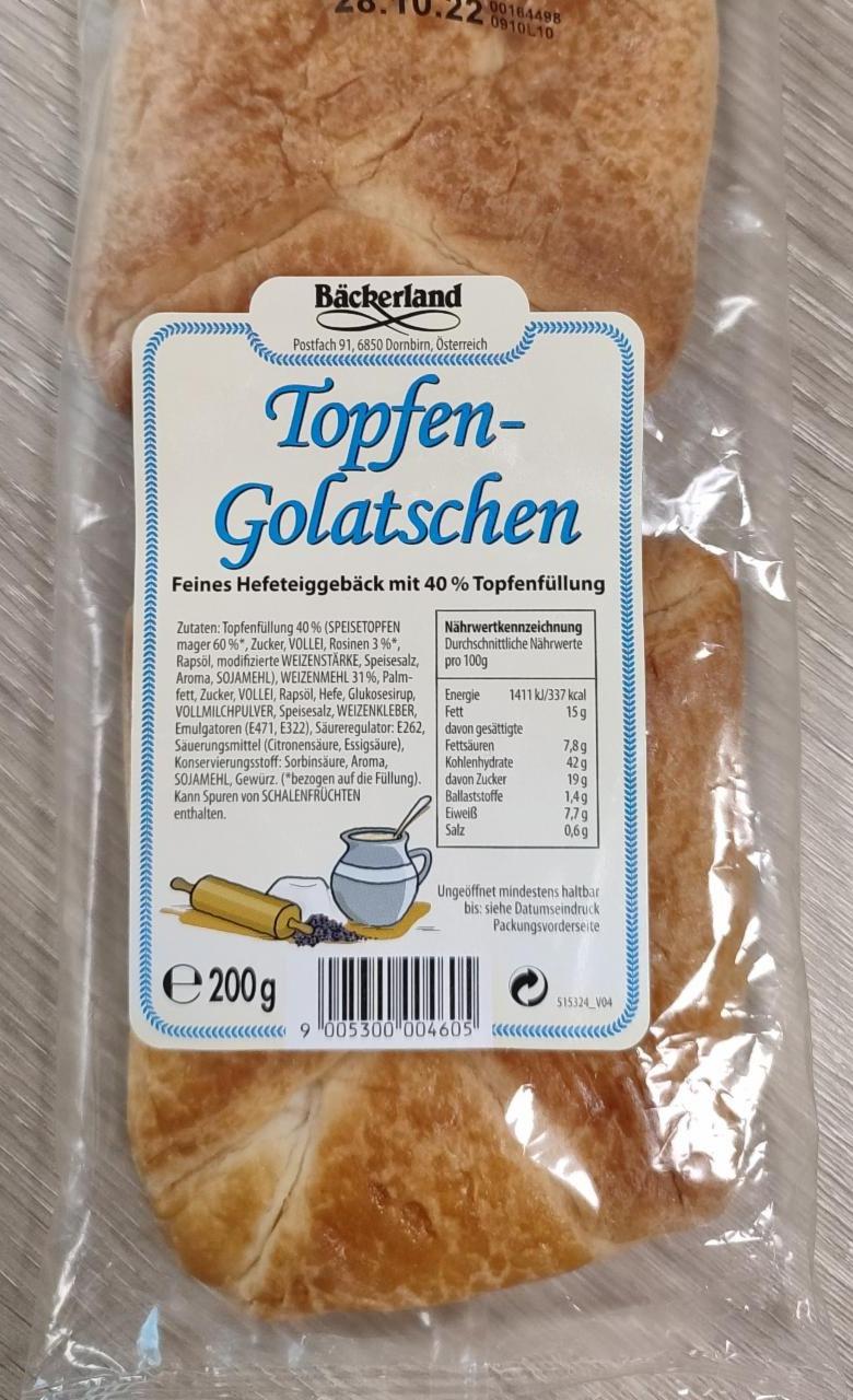 Fotografie - Topfen Golatschen Bäckerland