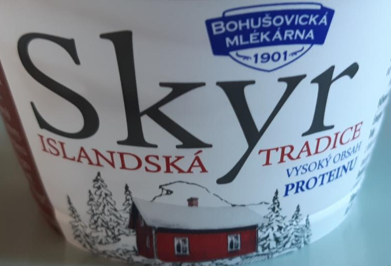 Fotografie - Skyr Bohušovická mlékarna višeň-čokoláda