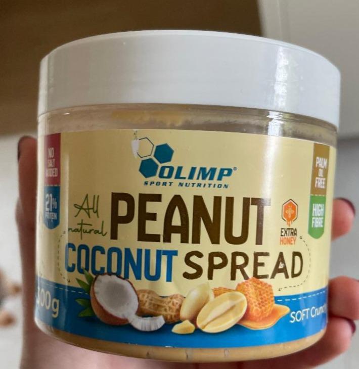 Fotografie - olimp peanut coconut spread
