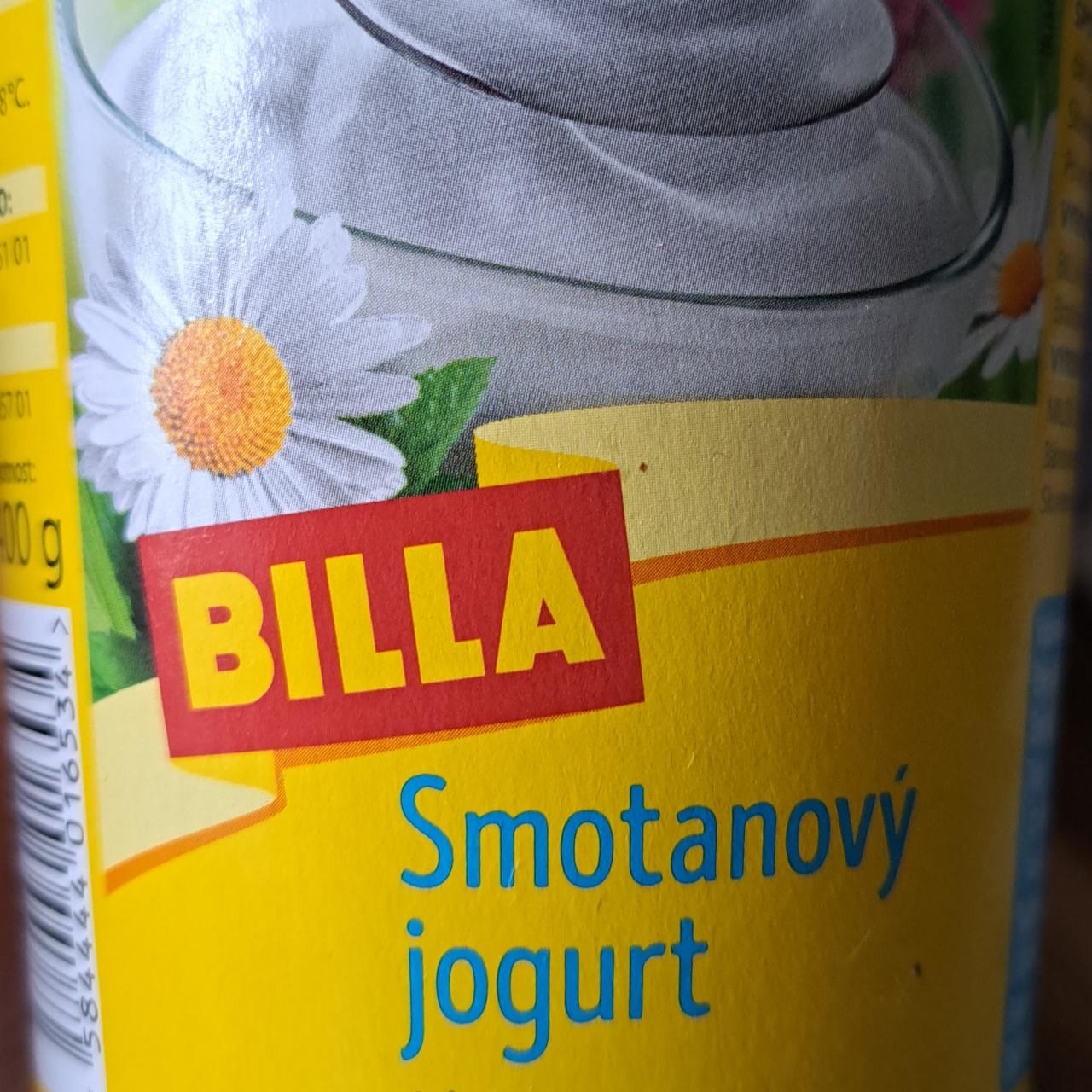 Fotografie - Smotanový jogurt biely Billa