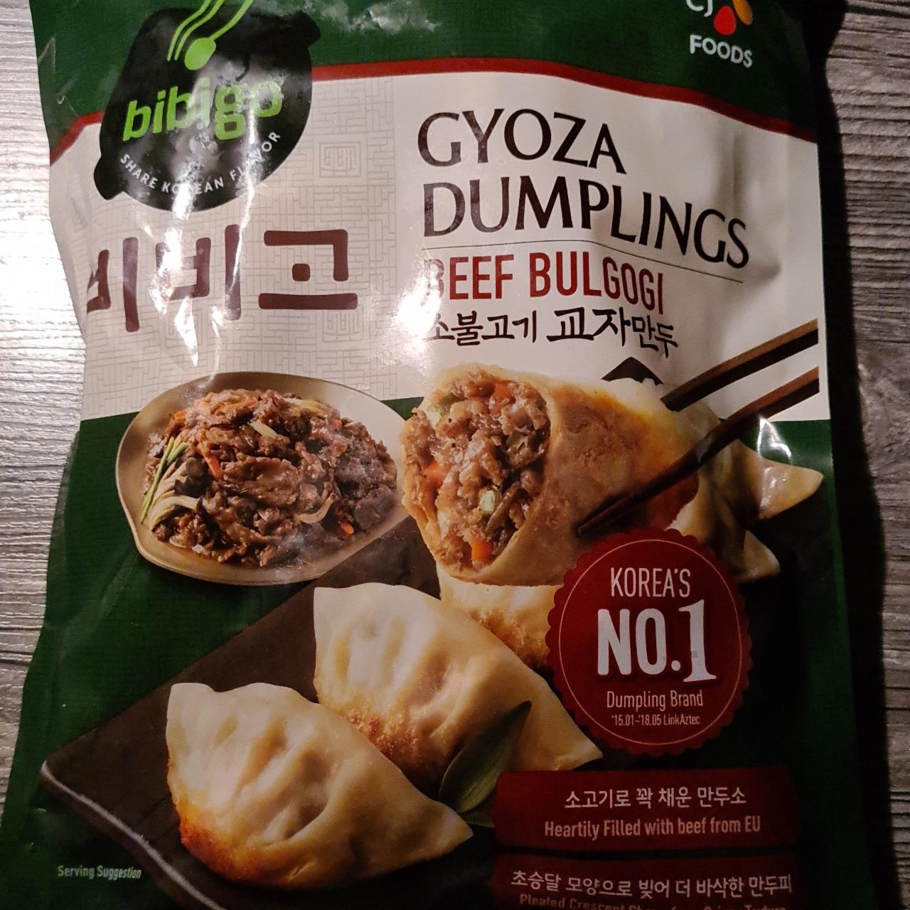 Fotografie - Gyoza dumplings beef bulgogi Bibigo