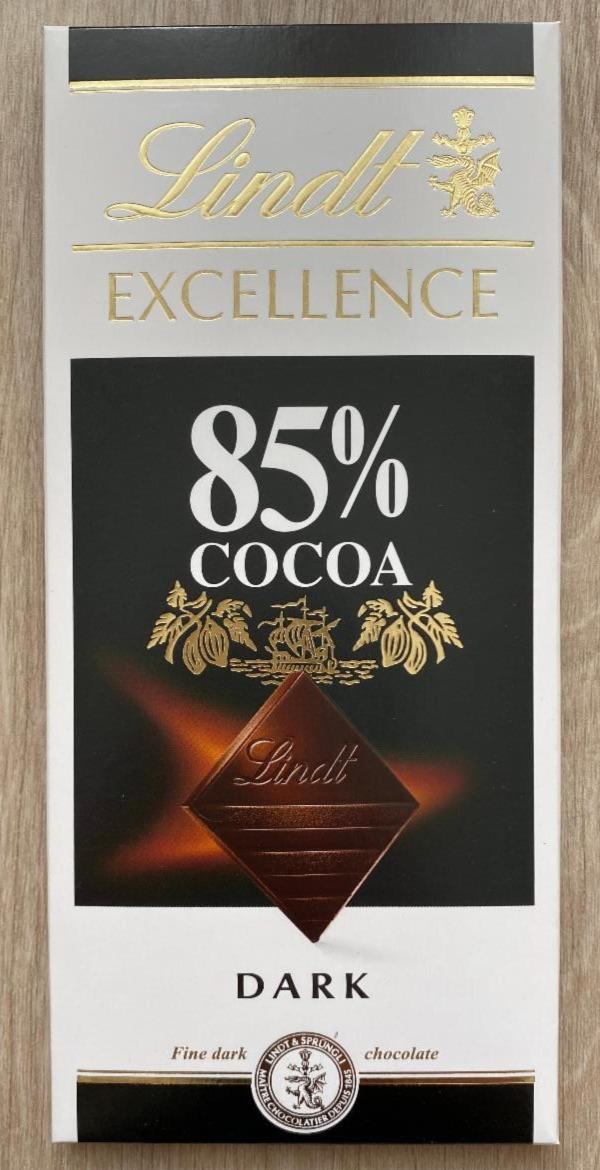 Fotografie - Excellence 85% cocoa dark Lindt