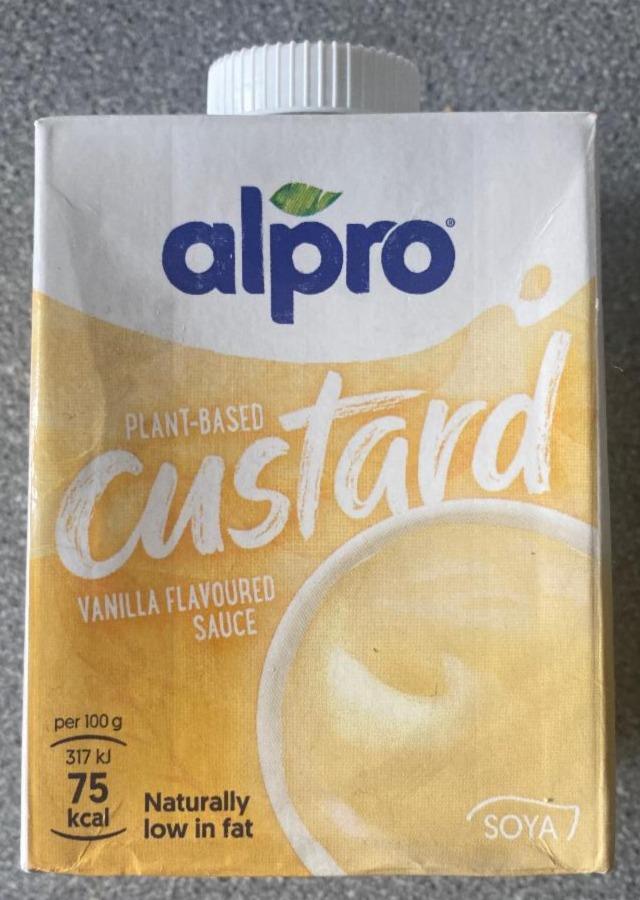 Fotografie - Soya Custard Vanilla Alpro