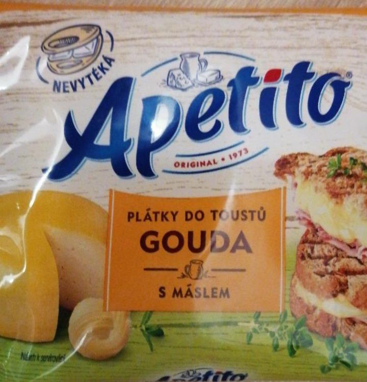 Fotografie - Plátky do toustů Gouda s máslem Apetito